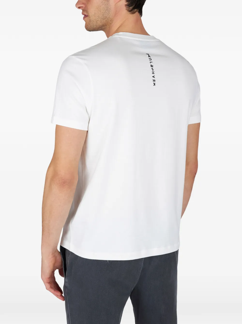 Paul & Shark T-shirt met ronde hals Wit