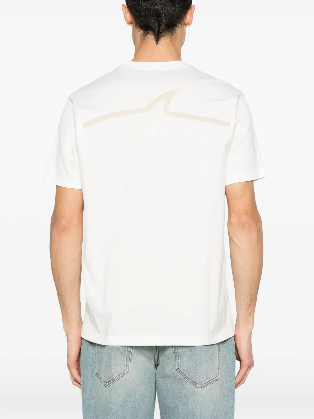 Paul & Shark T-shirt met logo Wit