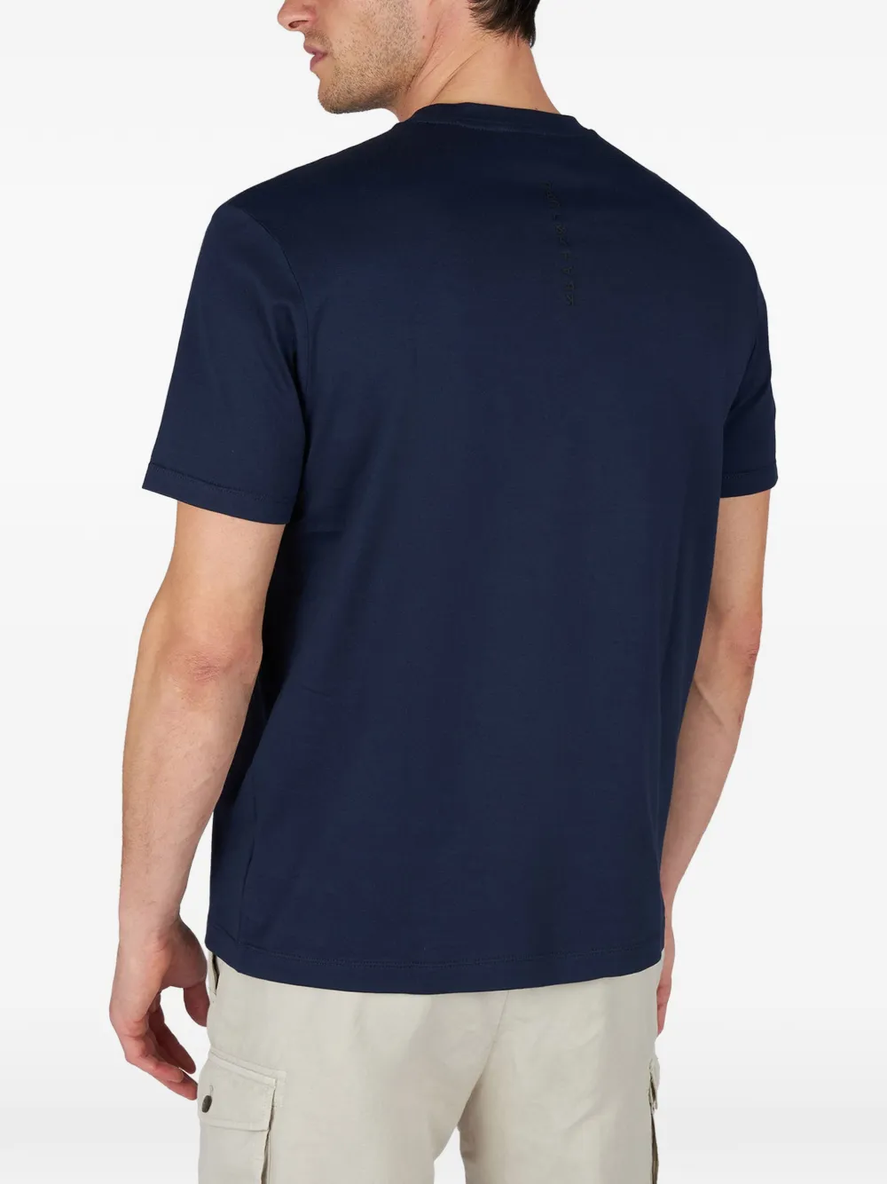 Paul & Shark T-shirt met logo Blauw