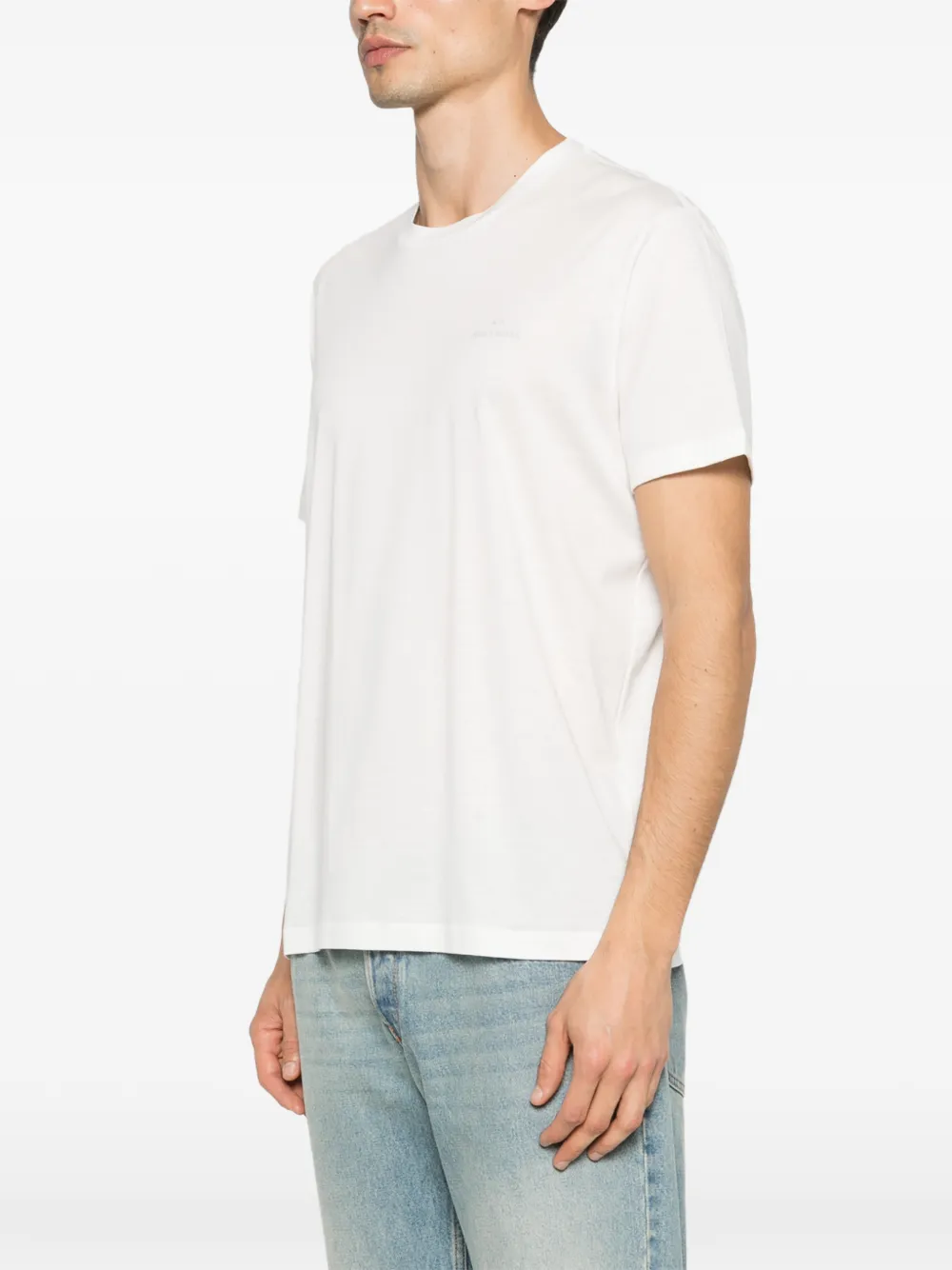 Paul & Shark T-shirt met ronde hals Wit