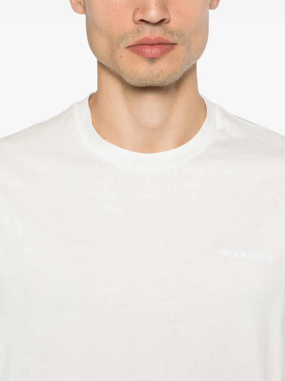 Paul & Shark T-shirt met logo Wit