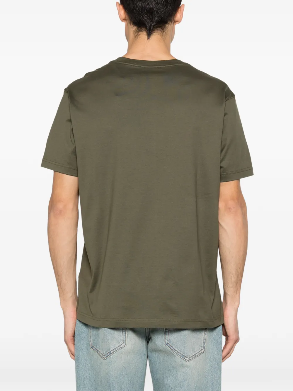 Paul & Shark T-shirt met logodetail Groen