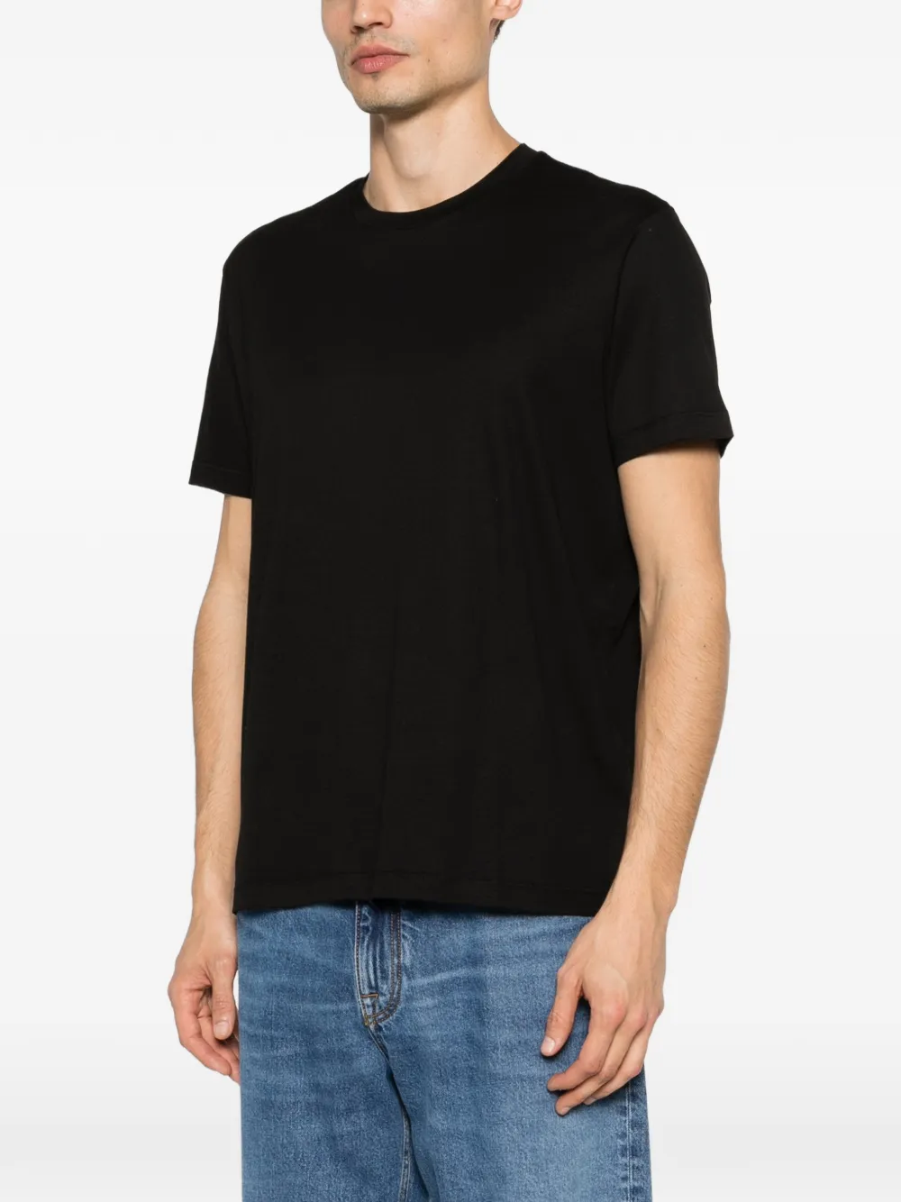 Paul & Shark T-shirt met logo Zwart