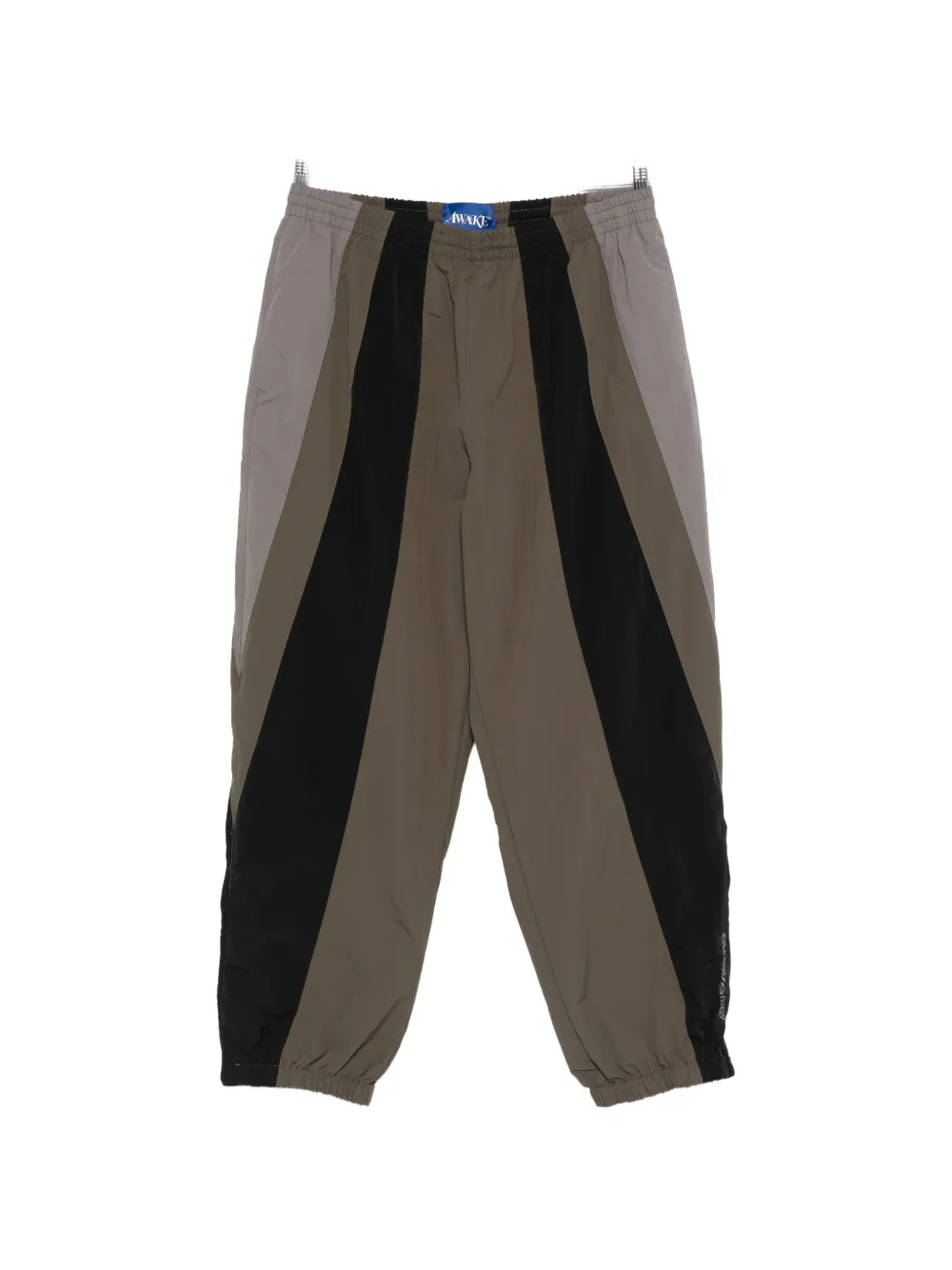 Awake NY Pusherman colourblock track pants - Verde