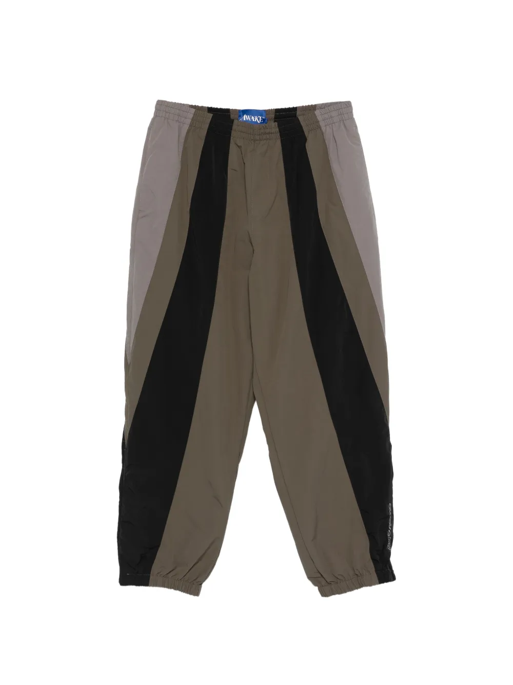 Awake NY Pusherman colourblock track pants - Verde