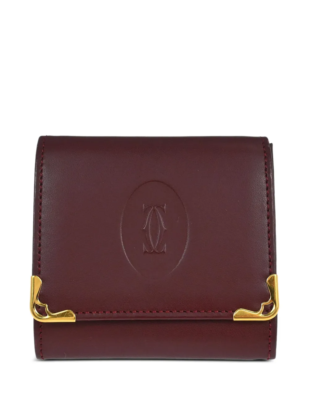 Cartier Portafoglio in pelle 1990-2000 - Rosso