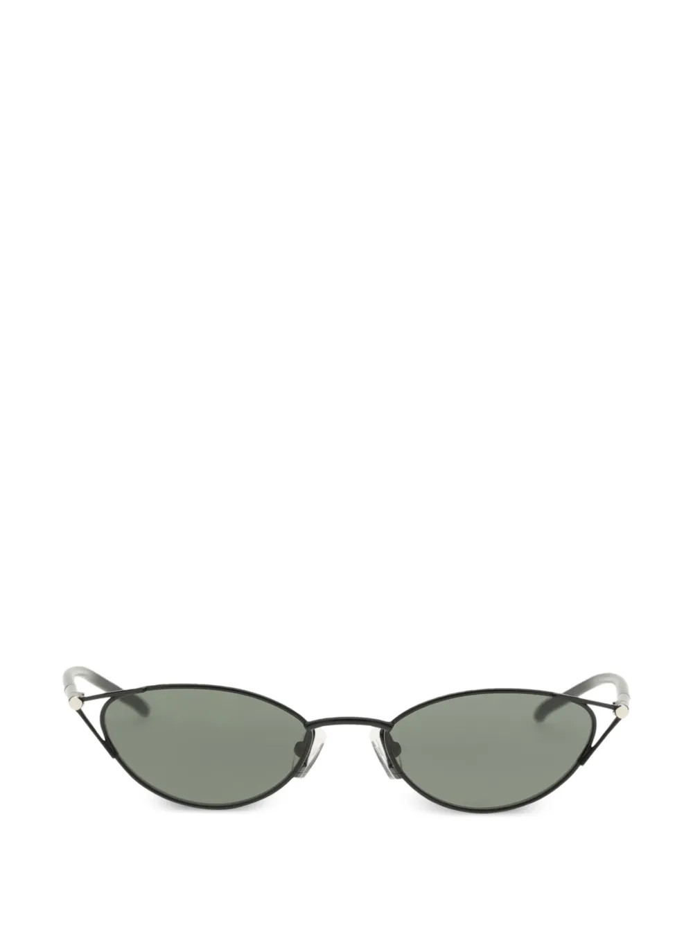 Alexander McQueen Occhiali da sole cat-eye - Nero