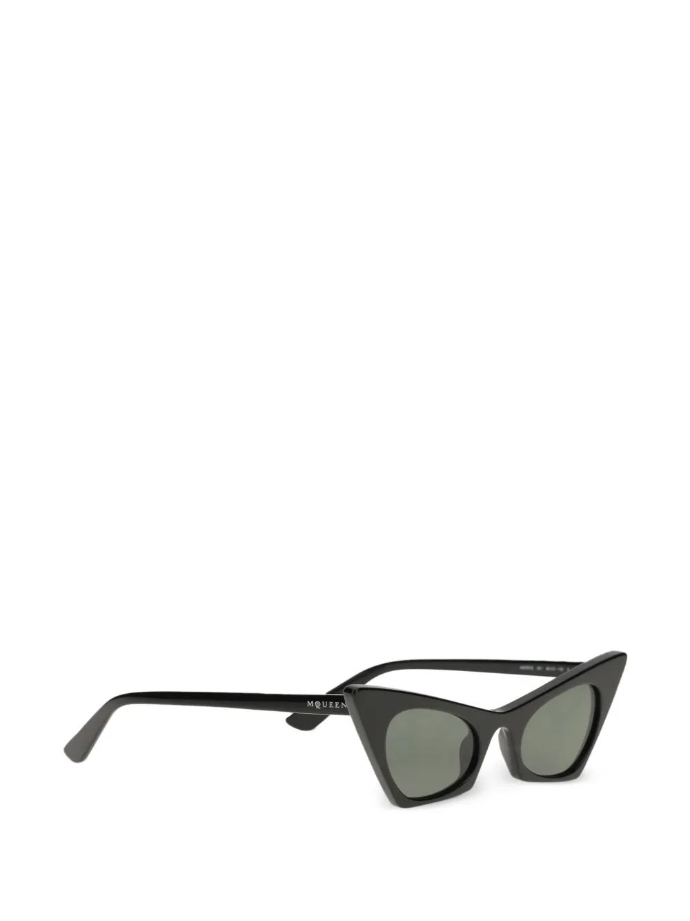 Alexander McQueen Eyewear Occhiali da sole cat-eye - Nero