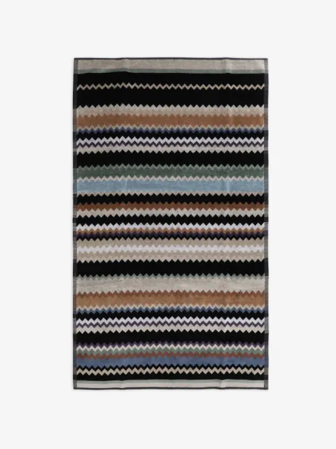 Missoni Home zig-zag striped towel