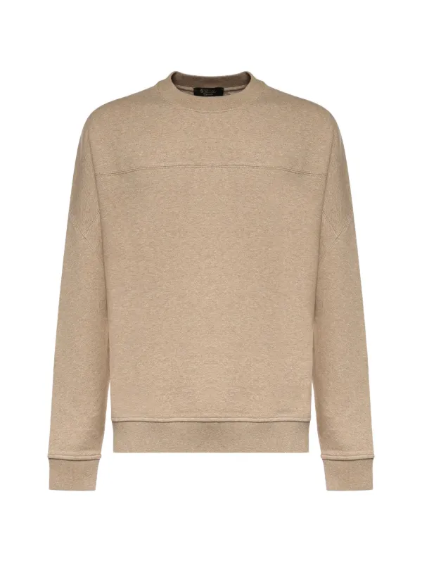 Loro Piana クルーネック スウェットシャツ | ニュートラル | FARFETCH JP