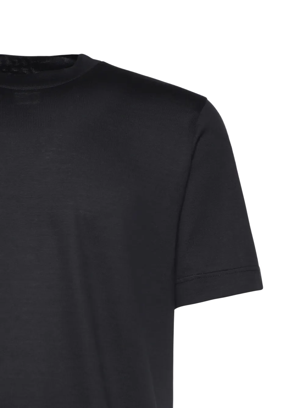 Eleventy Katoenen T-shirt Zwart