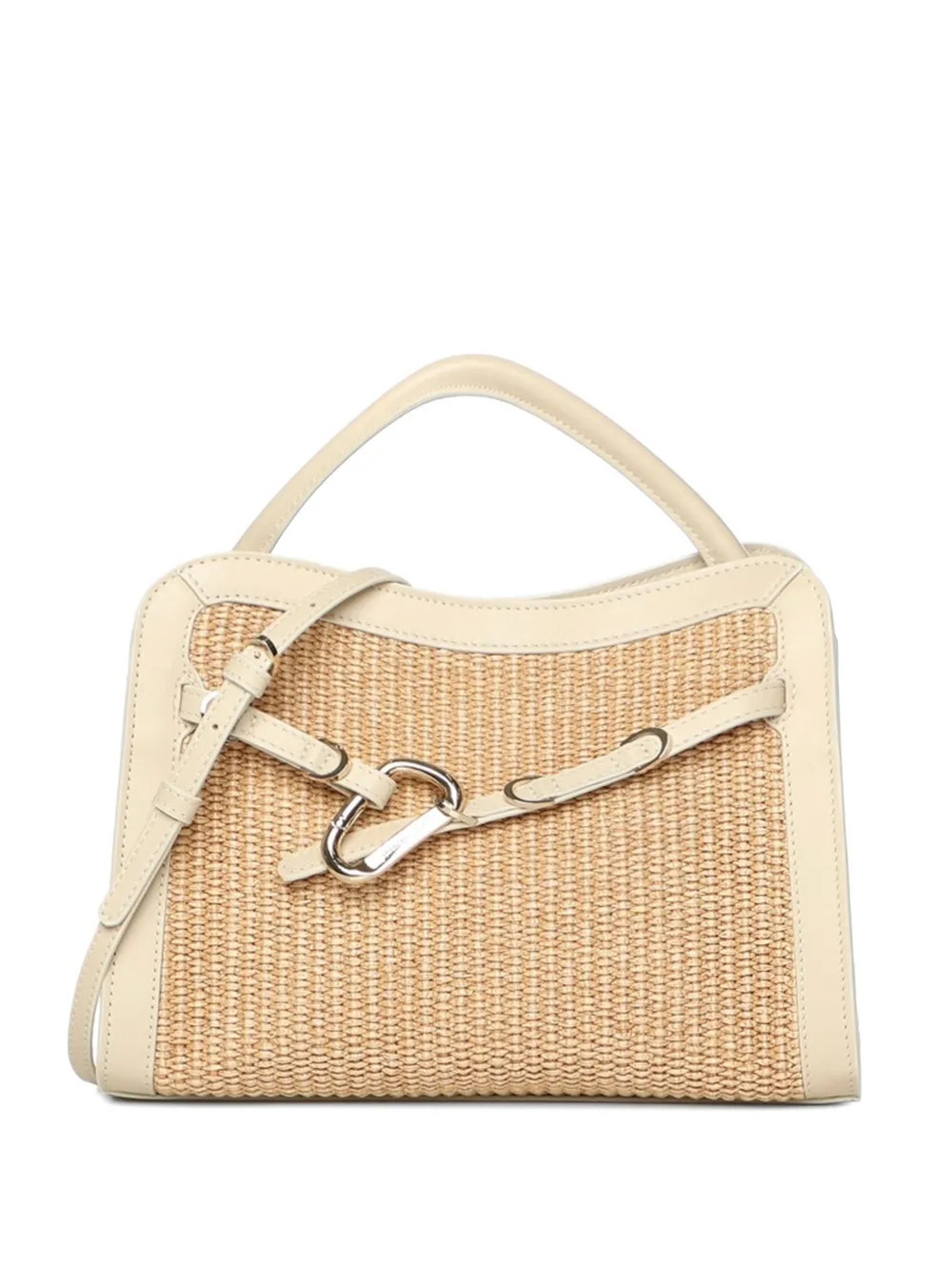 FRANCESCO BIASIA mini Iconic Hot-Minute shoulder bag - Toni neutri