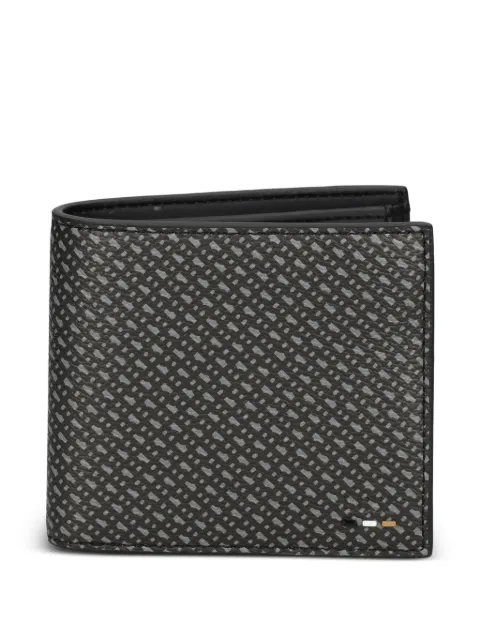 BOSS patterned wallet