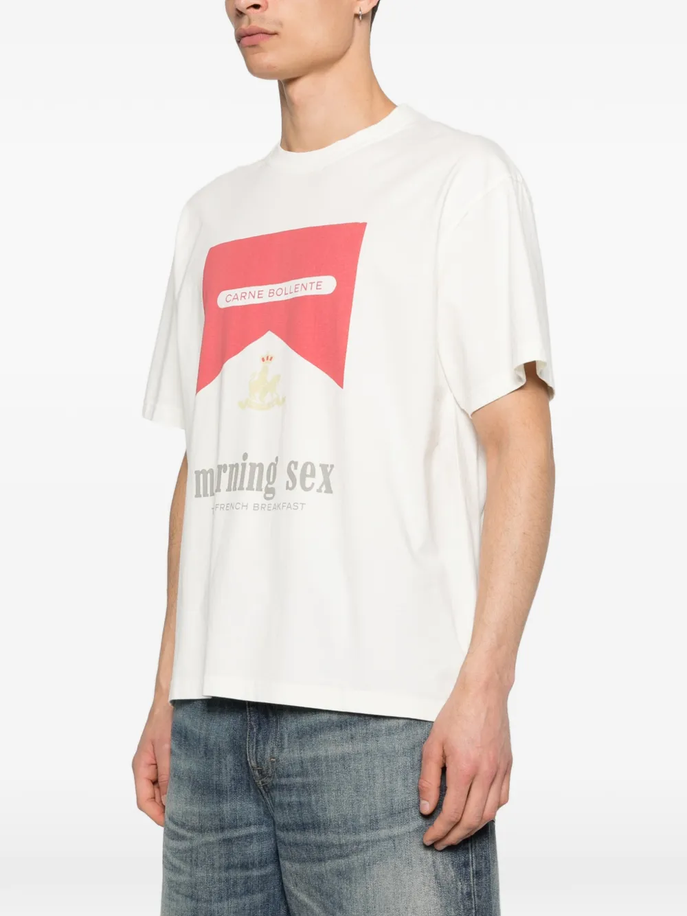 Breakfast In Bed Graphic T-Shirt