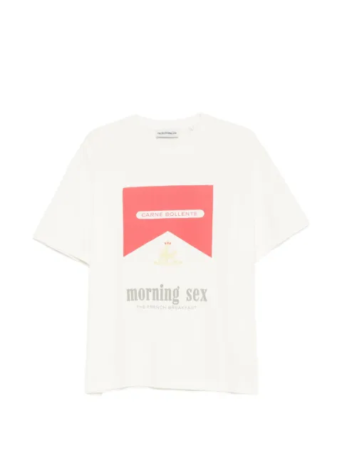 CARNE BOLLENTE Breakfast in Bed graphic T-shirt