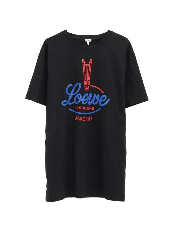 LOEWE グラフィック Tシャツ | ブラック | FARFETCH JP