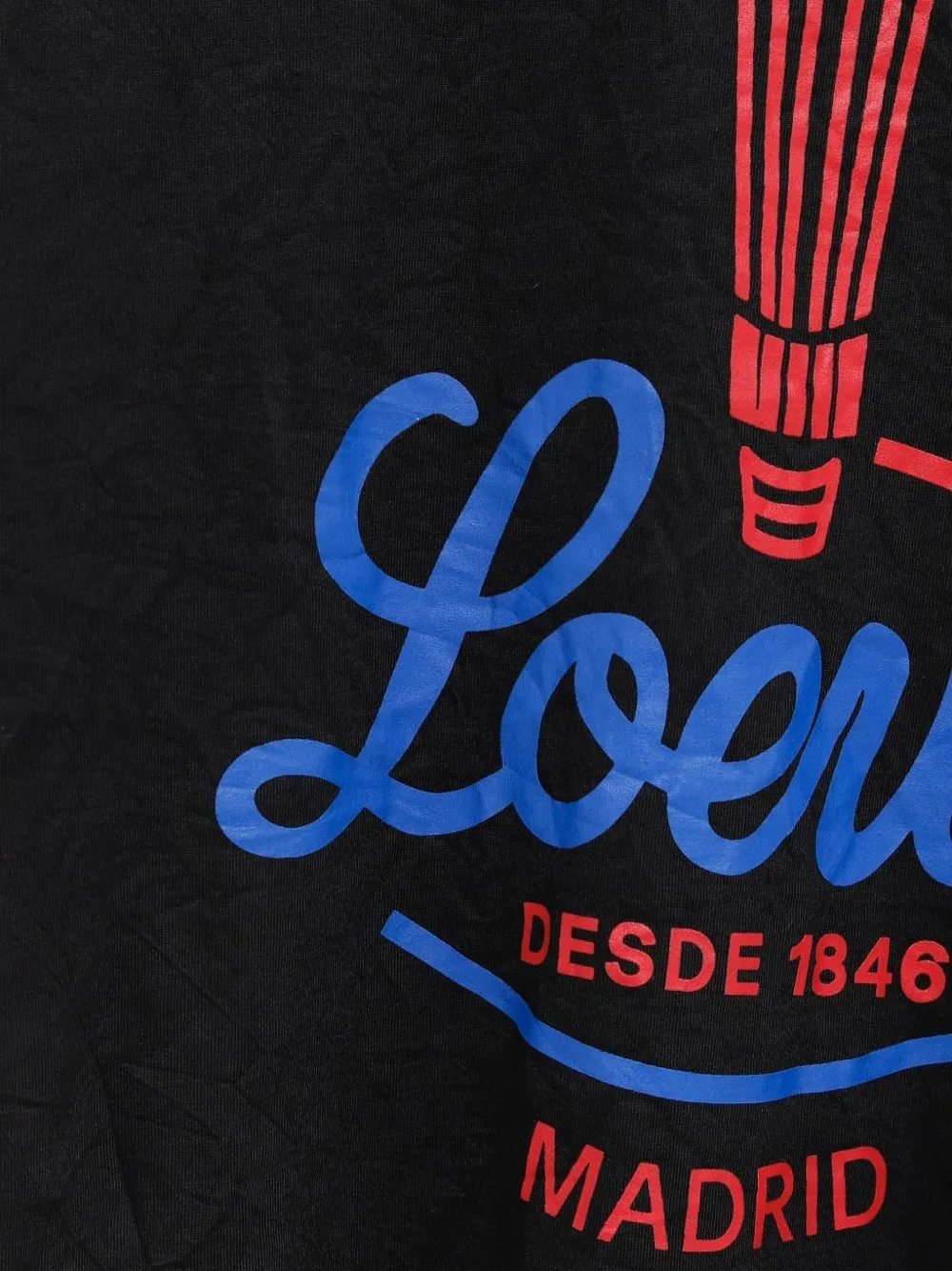  Loewe Graphic-print T-shirt - Black 