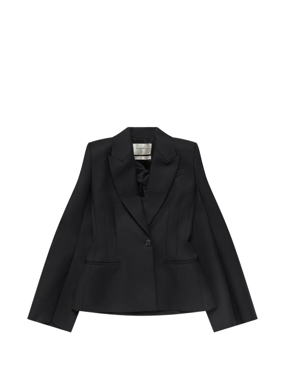 matieres fecales Sclera single-breasted blazer - Nero