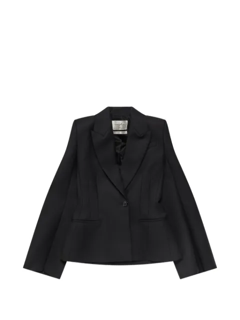 matieres fecales Sclera single-breasted blazer