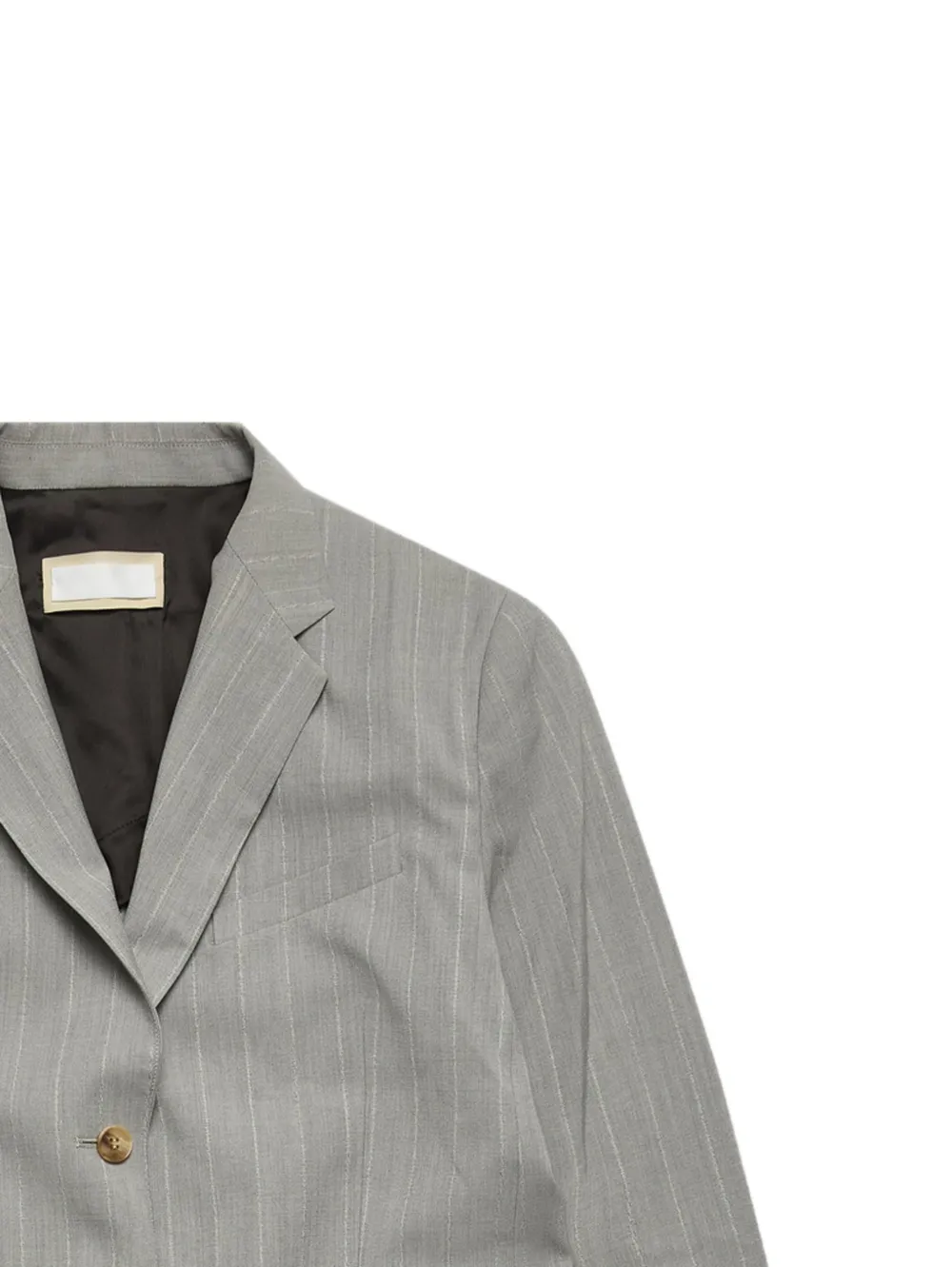  Litkovska Pinstripe Blazer - Grey 