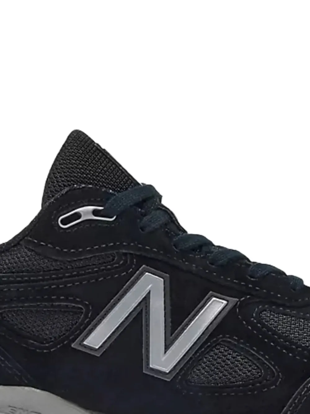 New Balance Made in USA 990v4 sneakers met logo Zwart