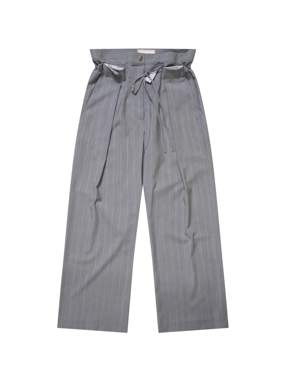 LITKOVSKA pinstripe pleated trousers - Grigio