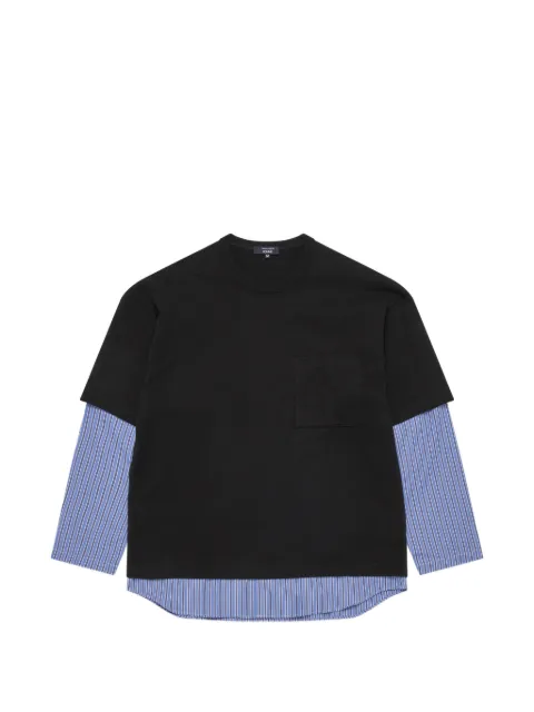 Comme des Garçons Homme layered sleeves T-shirt