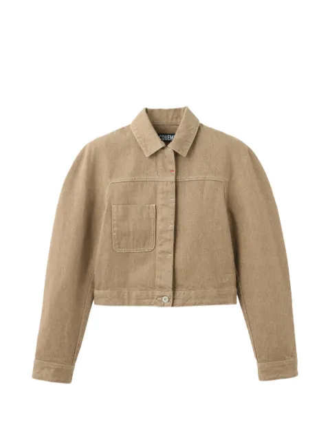 Jacquemus chest-pocket cropped jacket