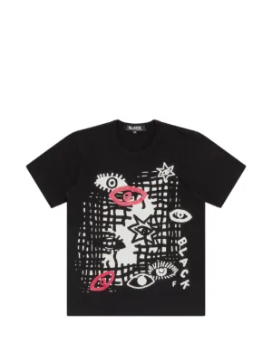 Black Comme Des Garçons グラフィック Tシャツ | ブラック | FARFETCH JP