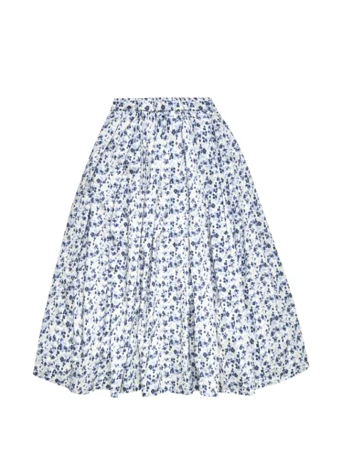 Bergfabel Matilde floral midi skirt