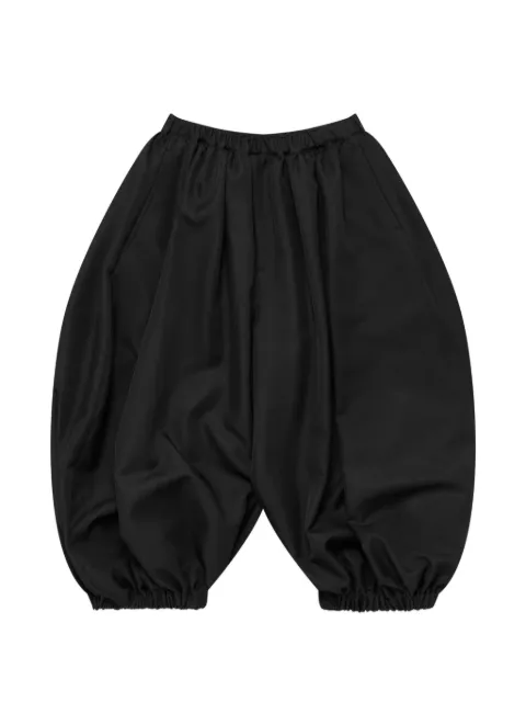 Black Comme Des Garçons pantalones ballon