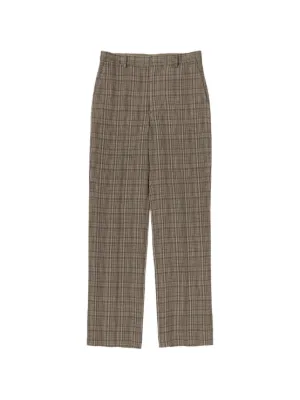 Marni チェック パンツ | ブラック | FARFETCH JP