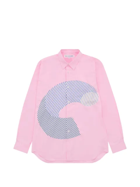 Comme Des Garçons Shirt camisa con paneles