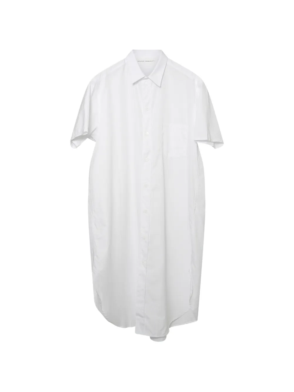 Niccolò Pasqualetti short-sleeve shirt dress - Bianco