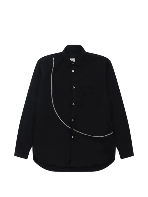 Comme Des Garçons Shirt camisa con detalle de cierre