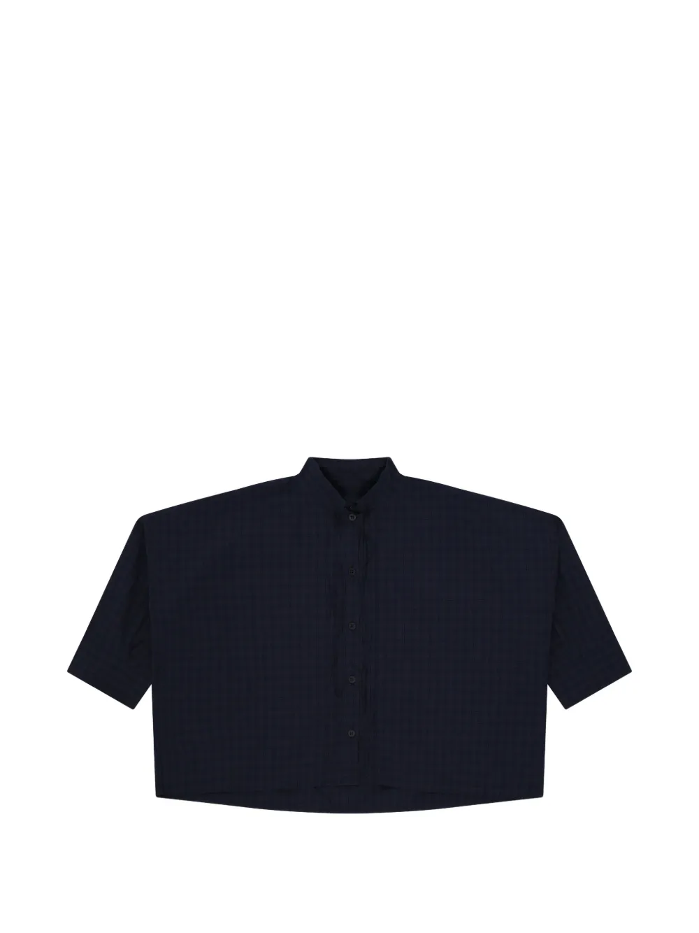 Bergfabel short-sleeve buttoned shirt - Blu