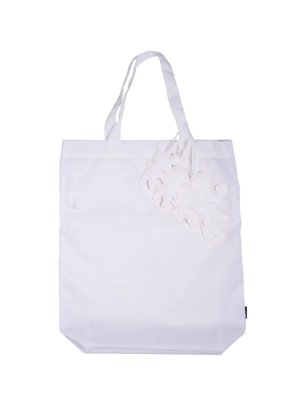 Comme Des Garçons Shirt appliqué-detail tote bag - Bianco