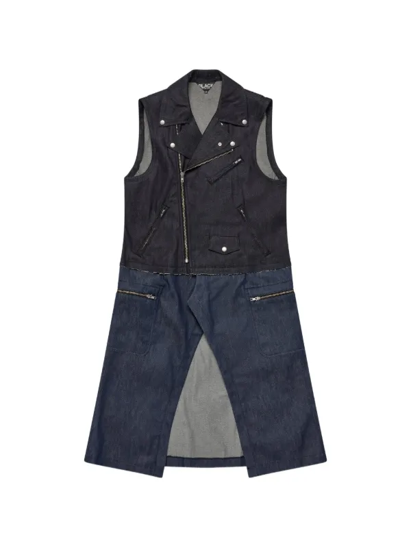 Black Comme Des Garçons パネル ベスト | ブルー | FARFETCH JP