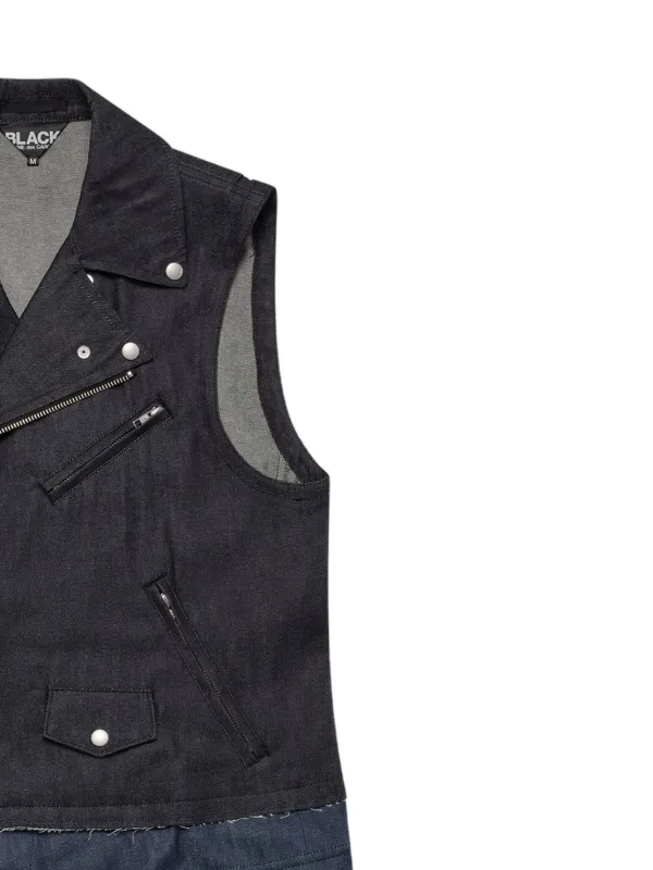 Black Comme Des Garçons パネル ベスト | ブルー | FARFETCH JP