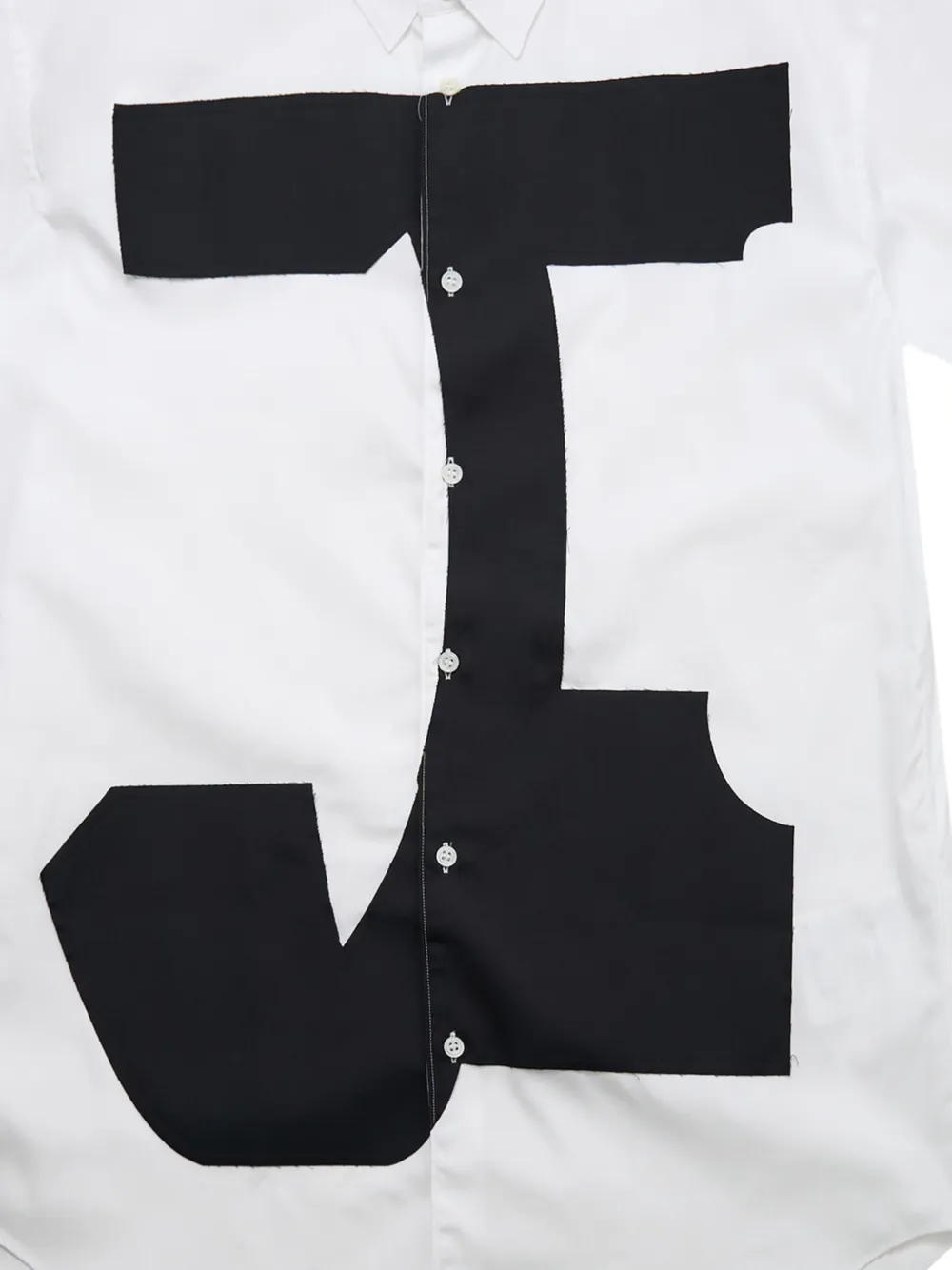 Comme Des Garçons Shirt Overhemd met grafische print Wit