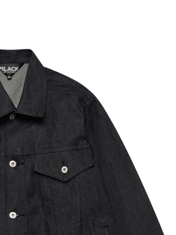 Black Comme Des Garçons デニムジャケット | ブラック | FARFETCH JP