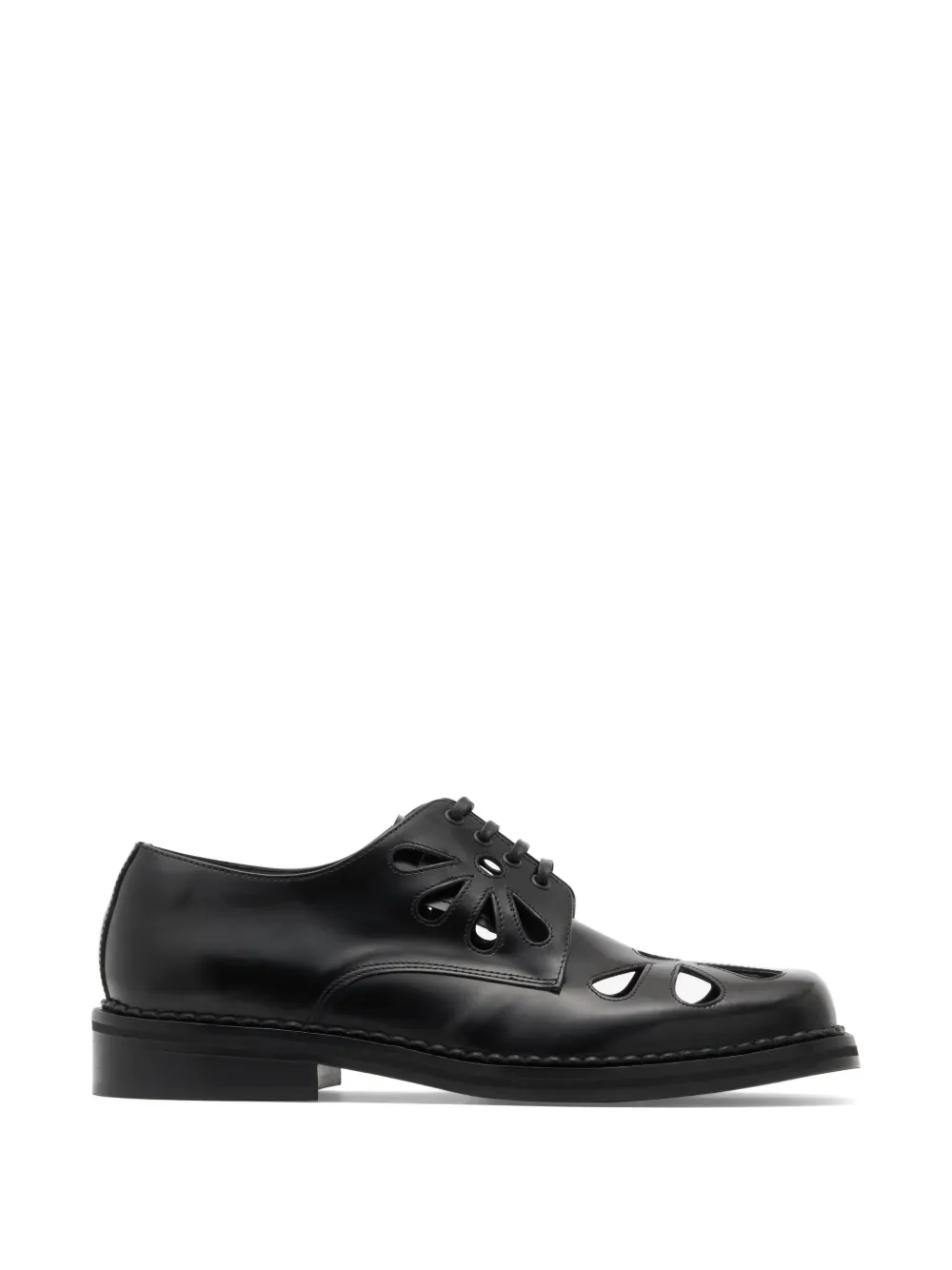 Simone Rocha Mocassini Daisy con dettaglio cut-out - Nero