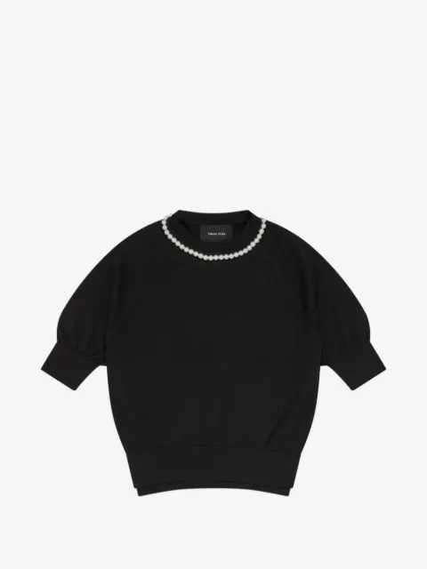 Simone Rocha pull à ornements de perles