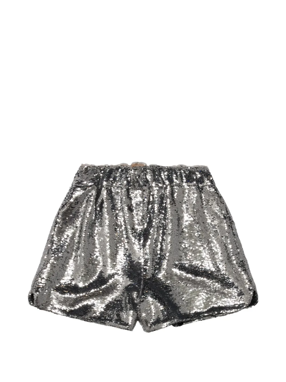 Simone Rocha sequin-embellished shorts - Argento