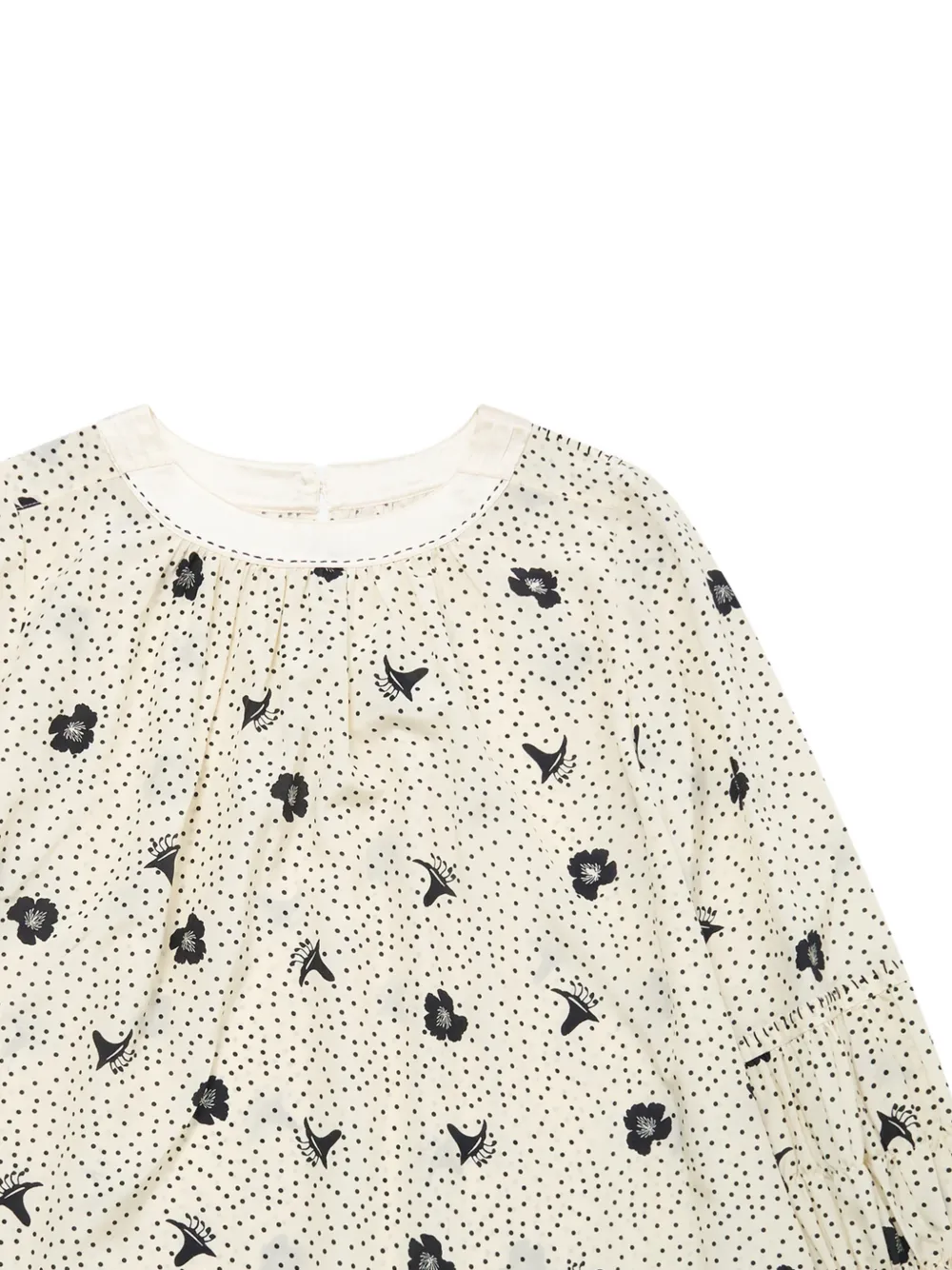  Renli Su Blusa Con Estampado Floral - Neutro 