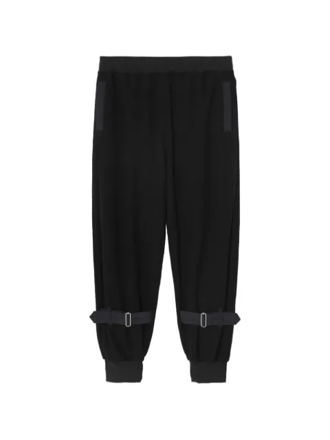 Undercover buckle-detail track pants