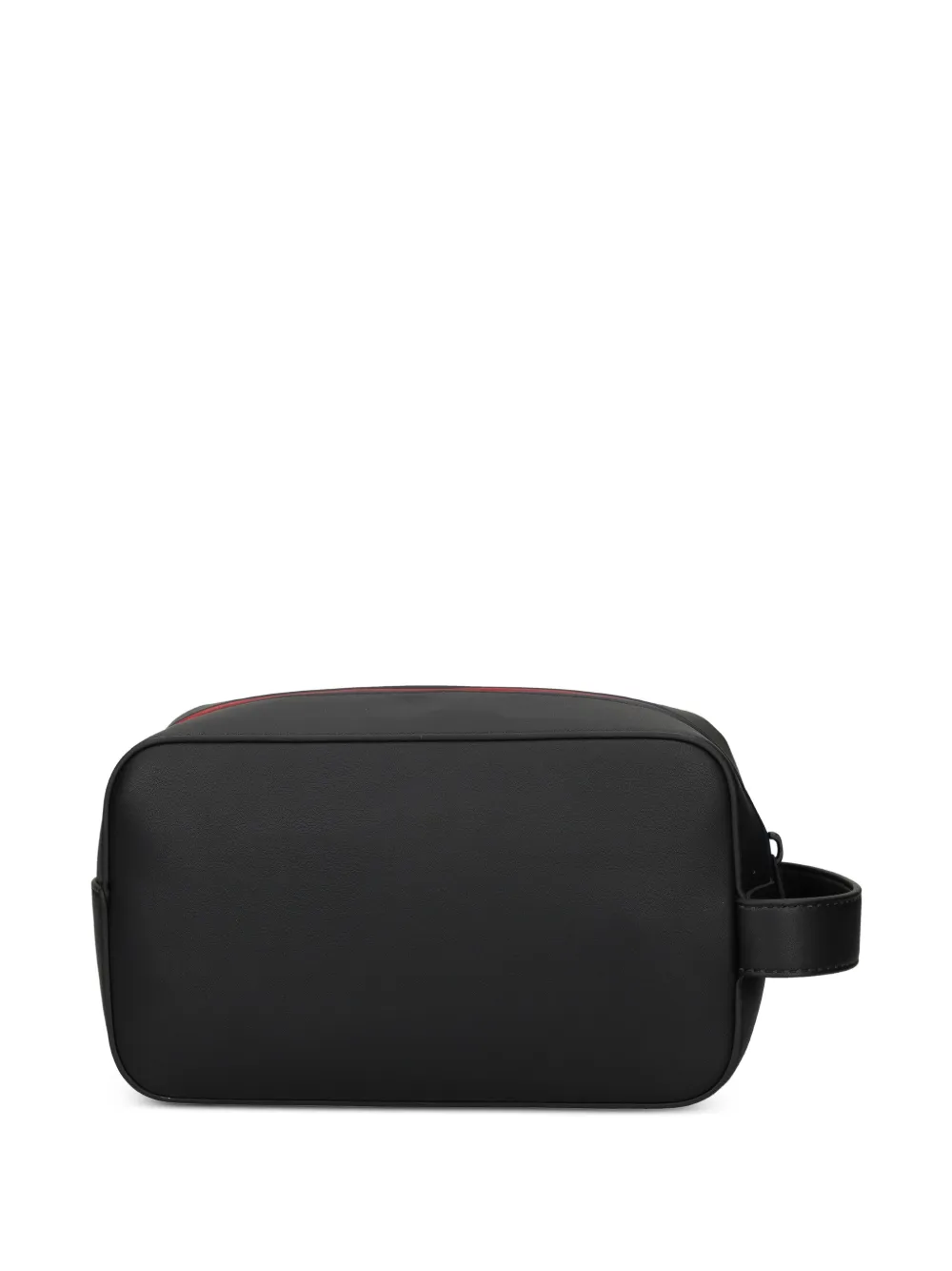  Tommy Hilfiger Mixed-texture Handle Wash Bag - Black 
