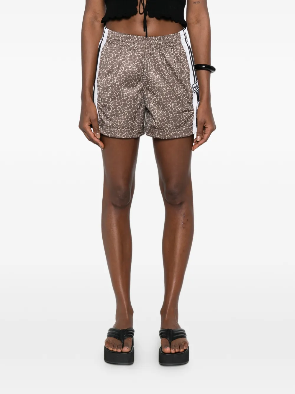 Animal-Print Shorts