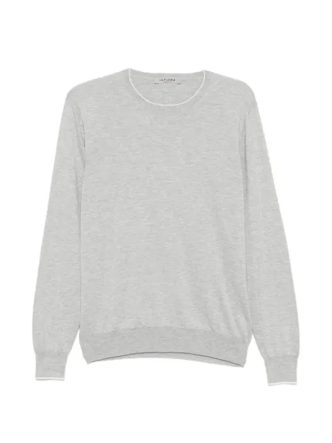 Fileria trimmed knitted sweater
