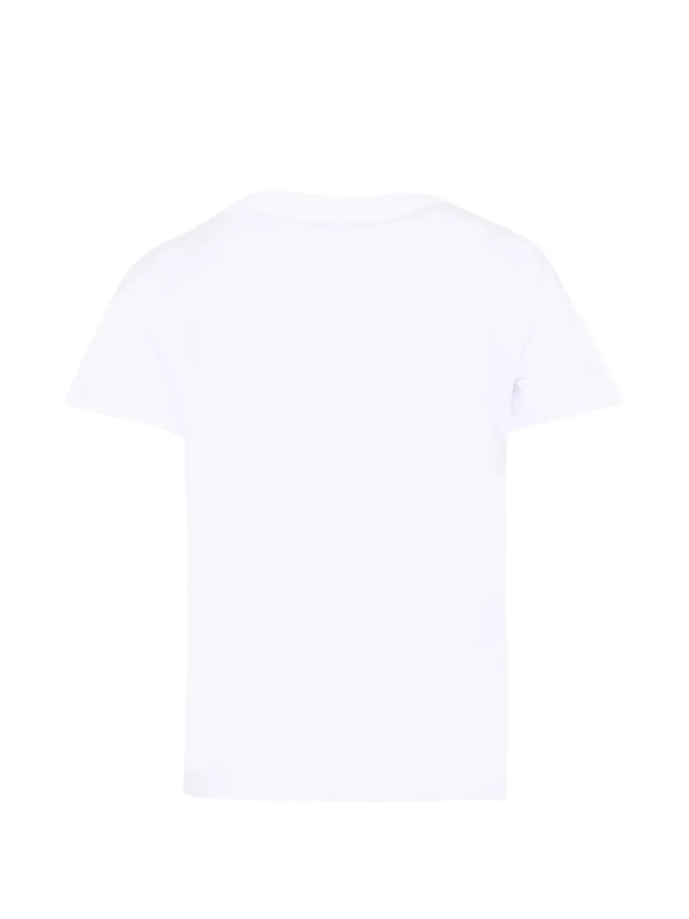 Just Cavalli Kids T-shirt met logoprint Wit